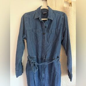 Denim Flight Suit